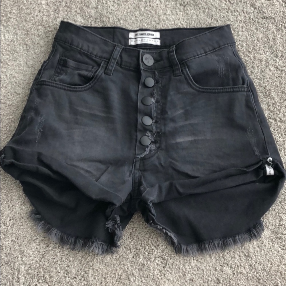One teaspoons denim shorts
